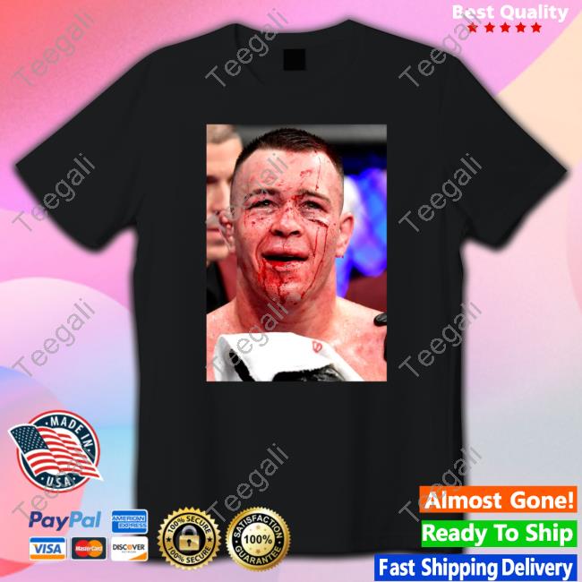 Belal Muhammad Wearing Colby Covington New Shirt