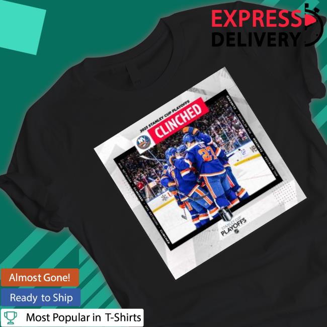 Ny Islanders 2023 Stanley Cup Playoffs Clinched Shirt Teegali 