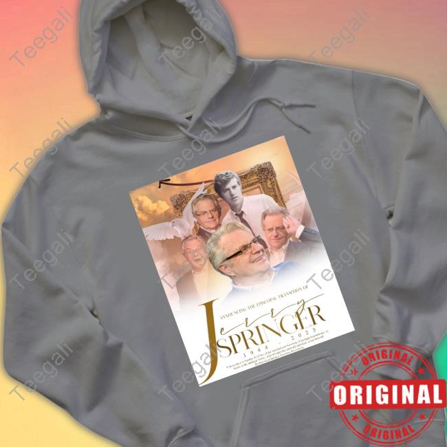 Announcing The Episcopal Transition Of Springer 1944 - 2023 Long Sleeve Tee
