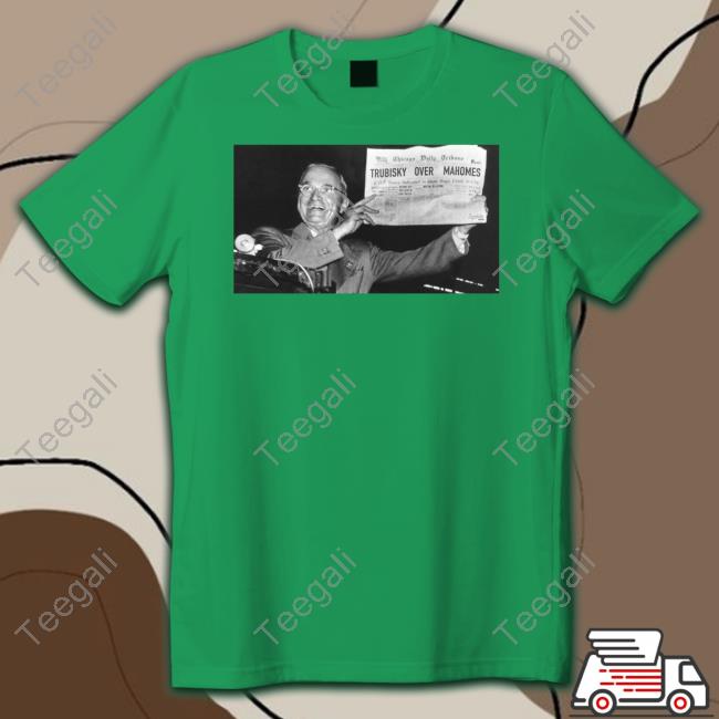 Sam Mcdowell Chicago Day Triblend Trubisky Over Mahomes T Shirt
