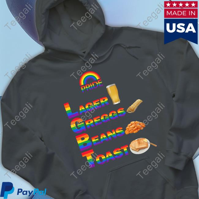 LGBT Pride Larger Greggs Beans Toast Tee