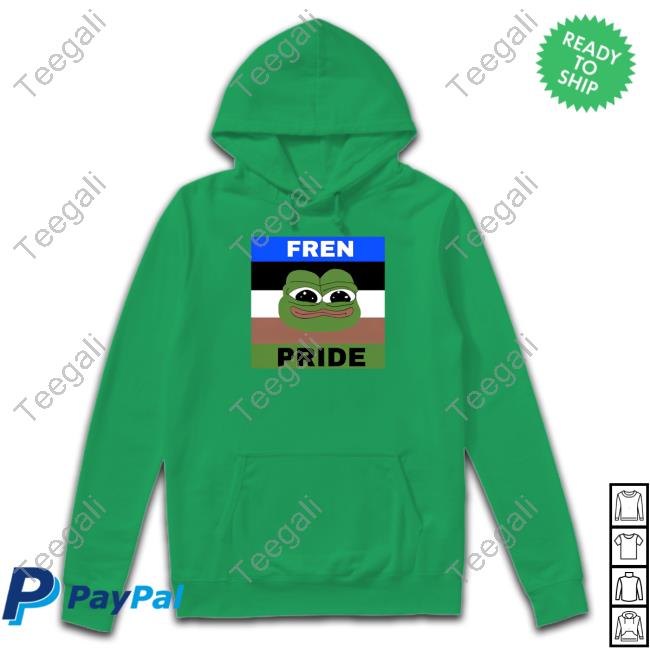 Wapple House Pepe Fren Pride Shirt