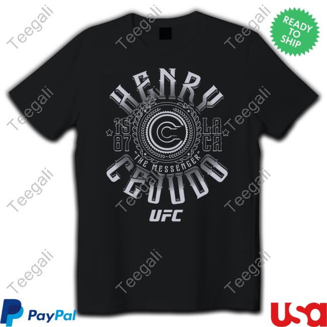 Ufc Store Henry Cejudo Statement Hooded Sweatshirt