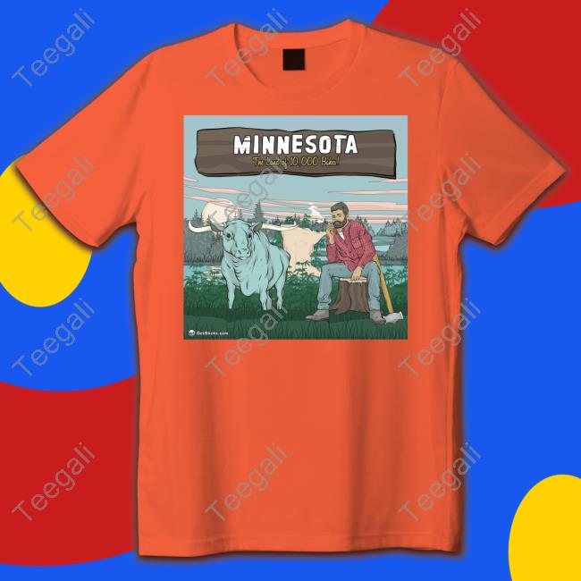 Minnesota The Land Of 10 000 Bakes T-Shirt