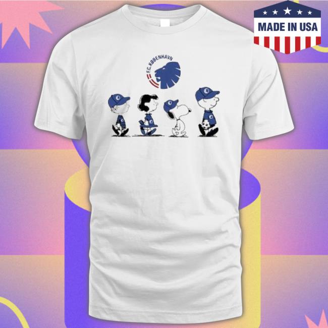 Snoopy And Friends Abbey Road Fc Kobenhavn Shirt