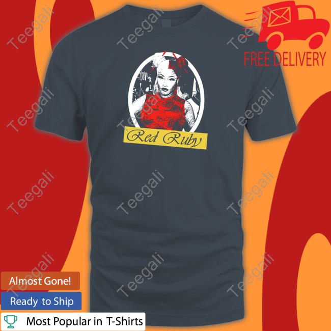 Nicki Minaj Merch Red Ruby Da Sleeze Shirt