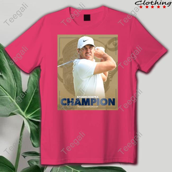 Pga Tour Brooks Koepka Champion Pga Championship Shirt