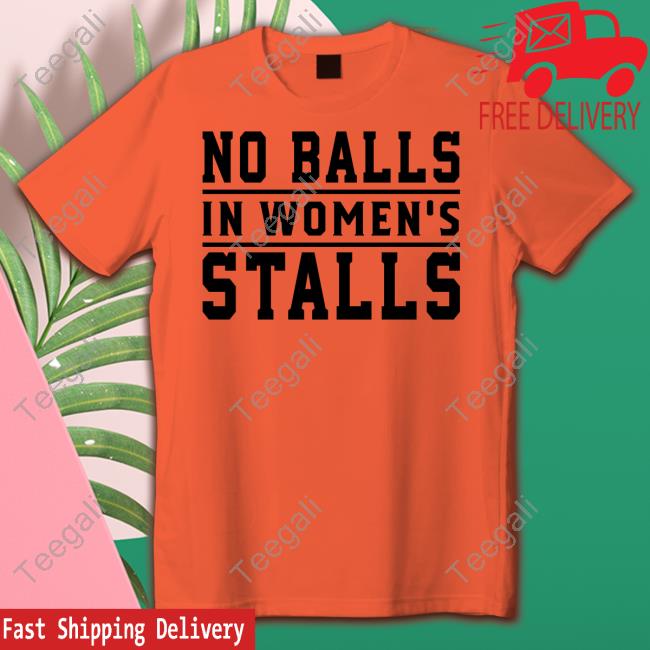 Michelle Maxwell No Balls In Women's Stalls Sweatshirt