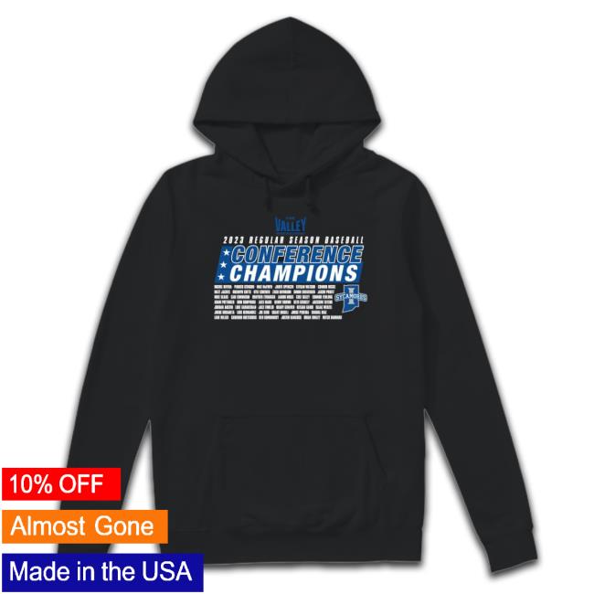 Indiana State 2023 Mvc Baseball Regular Season Conference Champions Shirt