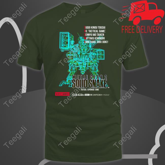 Metal Gear 2 Solid Snake Tee