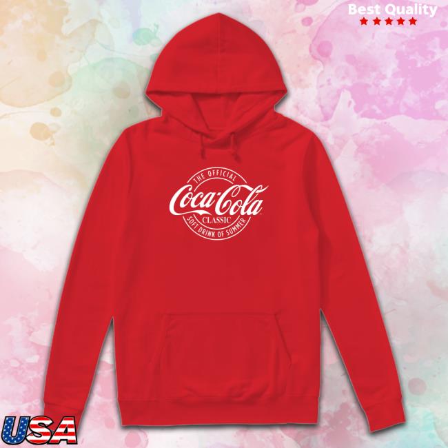 Coca-Cola Official Soft Drink Of Summer shirt, hoodie, tank top, sweater and long sleeve t-shirt