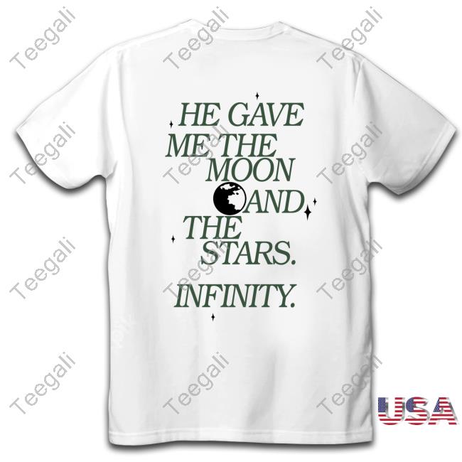 The Summer I Turned Pretty He Gave Me The Moon And The Stars Infinity Sweatshirt