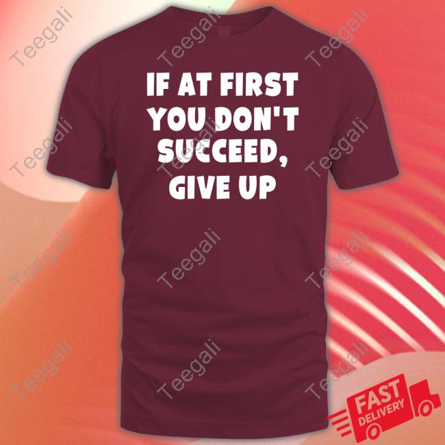 Olayemi Olurin If At First You Don't Succeed Give Up Hooded Sweatshirt