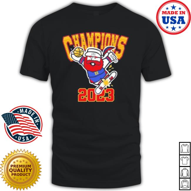 Mascot Denver Basketball Champions 2023 Shirt