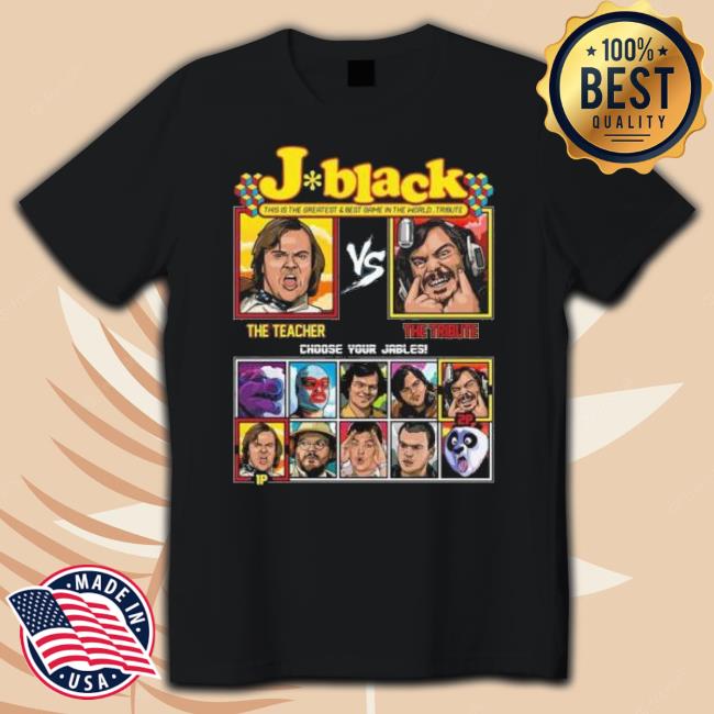 Original Jack Black Fighter The Teacher Vs The Tribute shirt