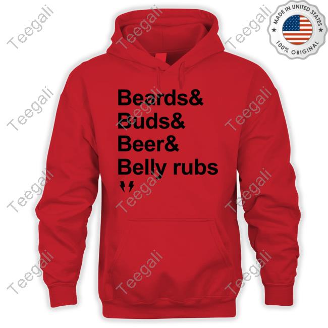 Yeahbuzzy Merch Beard Buds Beer Belly Rubs Tee