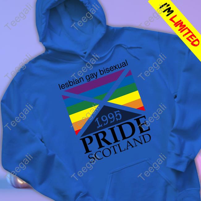 Glasgow Women's Library Lesbian Gay Bisexual 1995 Pride Scotland T Shirt