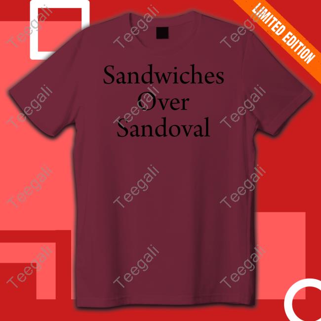 Gibson Johns Wearing Sandwiches Over Sandoval Shirt