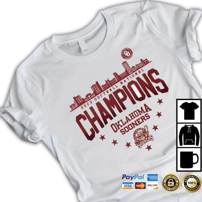 Official 2023 Softball National Champions Oklahoma Sooners shirt