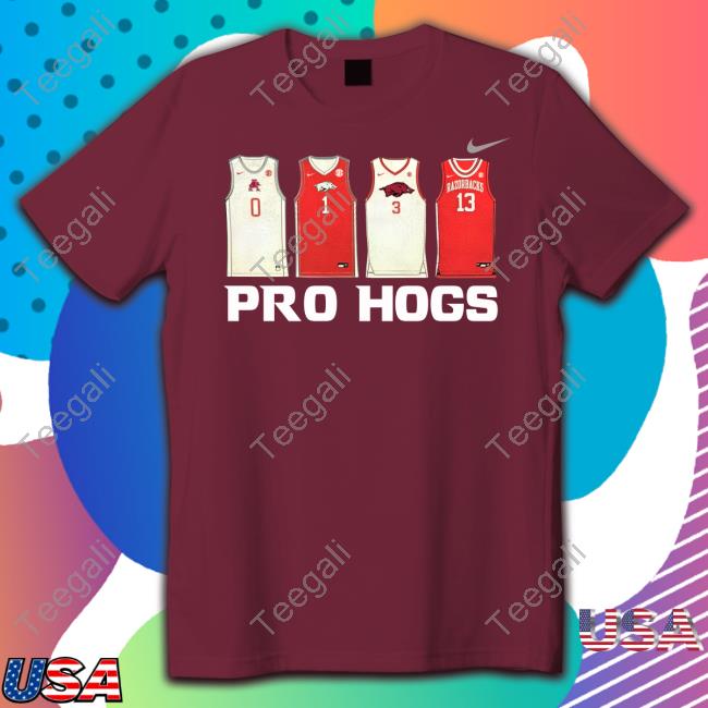 Arkansas Razorbacks Basketball Eric Musselman Pro Hogs Tee Shirt