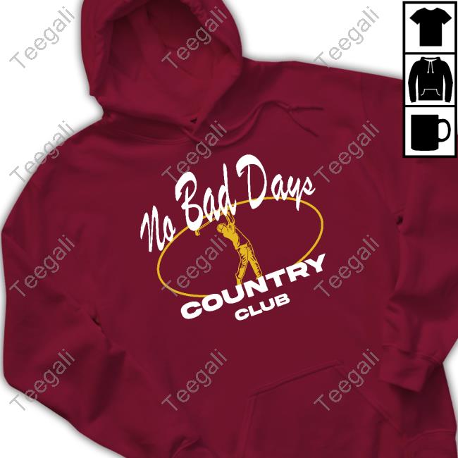 The Hockey Guys Merch No Bad Days Country Club Official Shirt