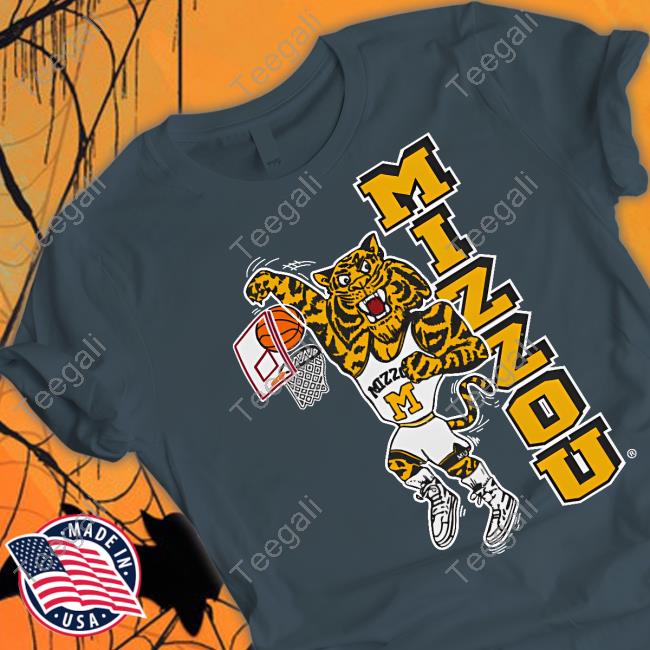 19Nine Missouri Dunking Tiger Tee Shirt