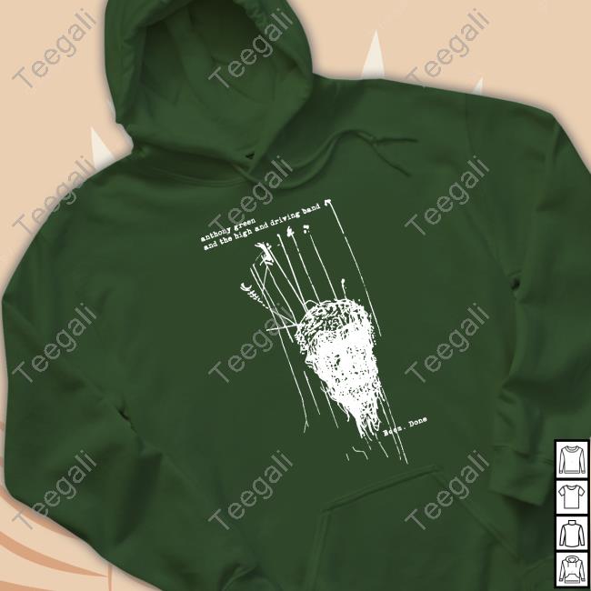 Anthony Green And The High And Driving Band Boom Done Hoodies