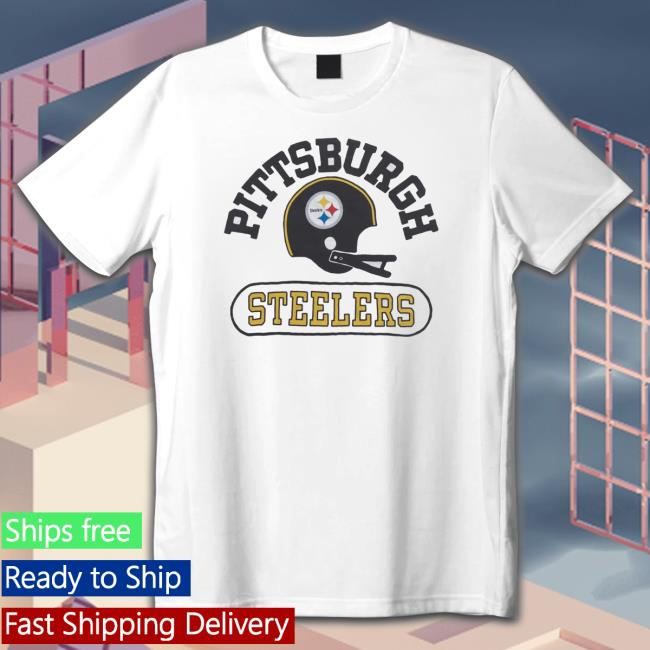 Official Pittsburgh Steelers Throwback Helmet Homage Crewneck Sweatshirt