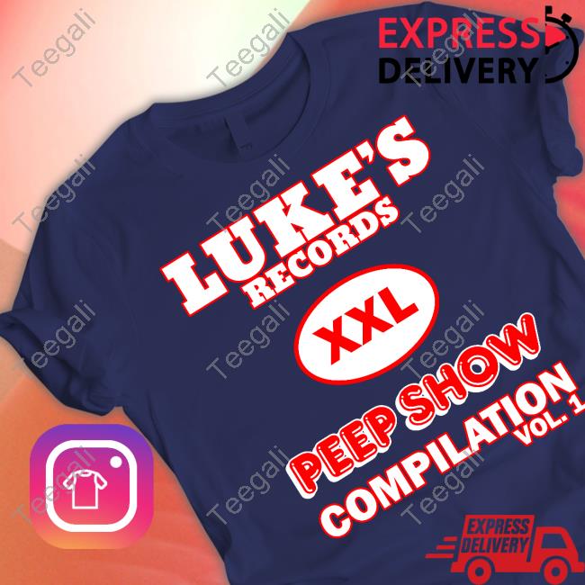 Luther Campbell Luke's Records Xxl Peep Show Compilation Vol 1 Long Sleeve