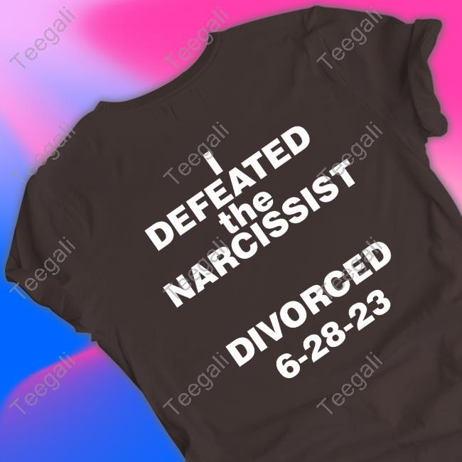 Akbrews I Defeated The Narcissist Divorced 6 28 23 Official Shirt