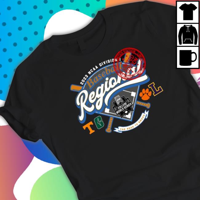 Official Clemson Regional 2023 Ncaa Division I Baseball Championship Shirt