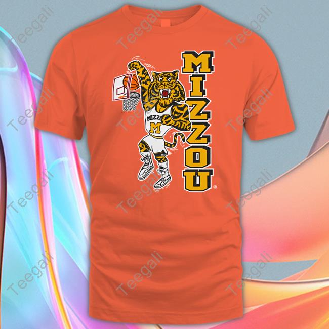 Missouri Dunking Tiger Tee Shirts