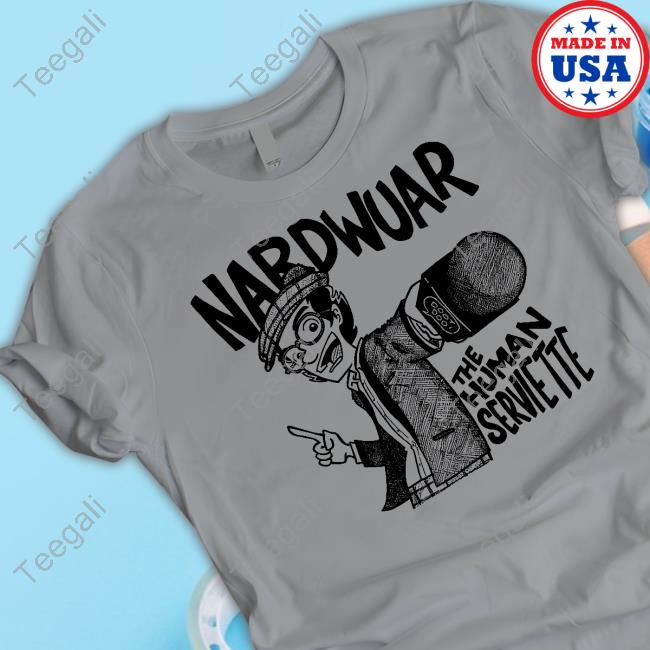 Rap Alert Nardwuar Mic The Human Serviette Shirts