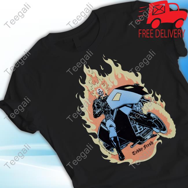 Tf X Marvel Ghost Rider Uv Activated Tee