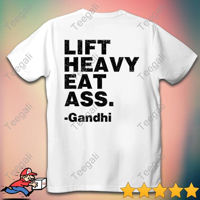 Moody Lift Heavy Eat Ass Gandhi Hoodie