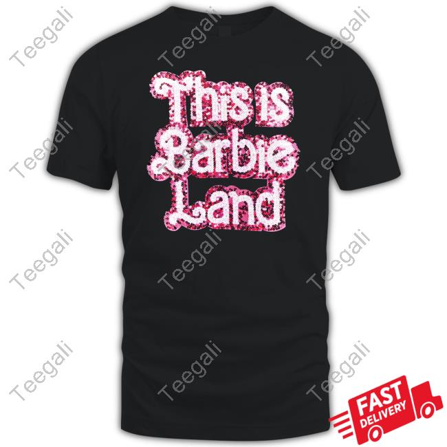 Zara Store Barbie The Movie This Is Barbie Land Shirt