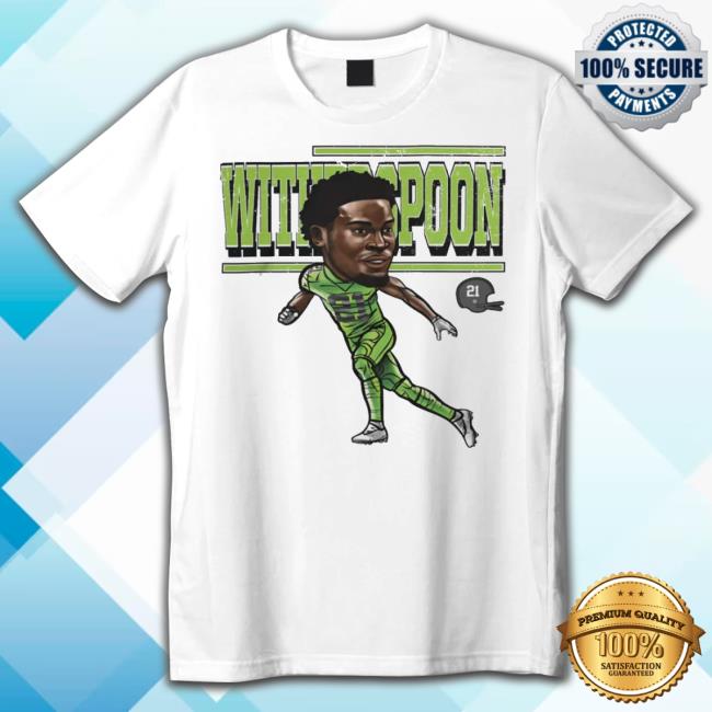 500 Level Shop Devon Witherspoon Seattle Cartoon Shirt