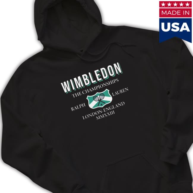 Official Wimbledon 2023 Ralph Lauren Men’S Crewneck Sweatshirt