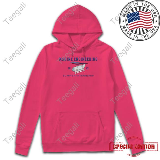 Marine Engineering Summer Internship Hoodie