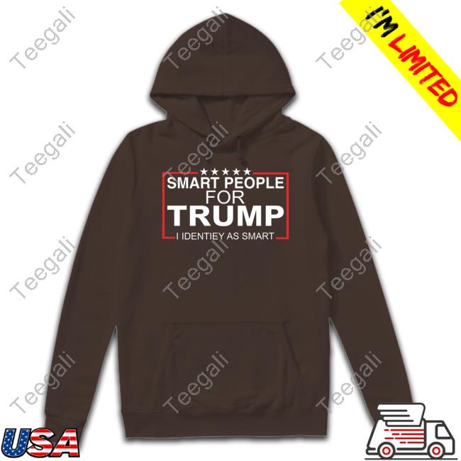 Call To Activism Smart People For Trump I Identiey As Smart Long Sleeve T Shirt