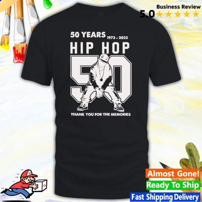 50 Years Of Hip Hop 1973-2023 50Th Thank You For The Memories Hip Hop Hoodie Sweatshirt