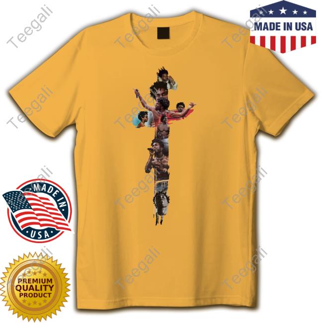 Saint God Cross T Shirt