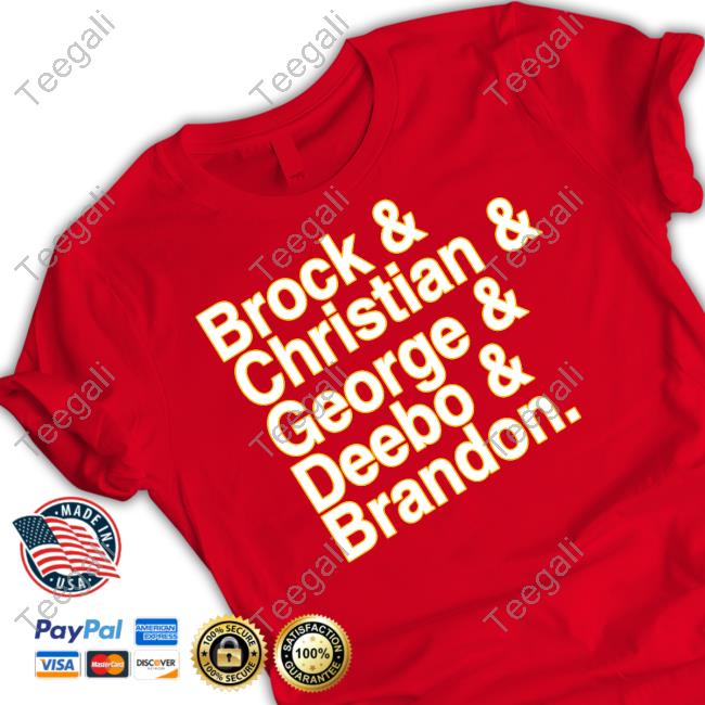 Brock & Christian & George & Deebo & Brandon Hoodie