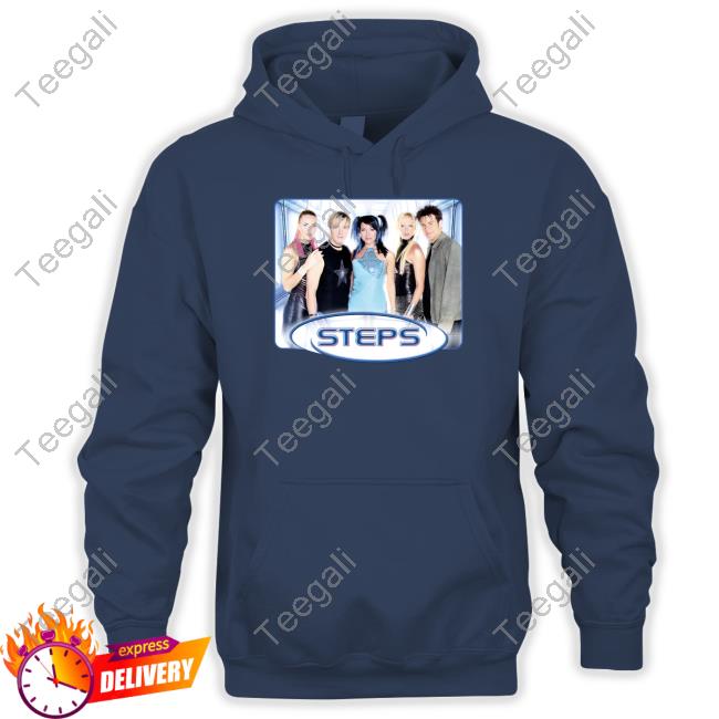 Stepsofficial Merch Step Buzz Blue Long Sleeve